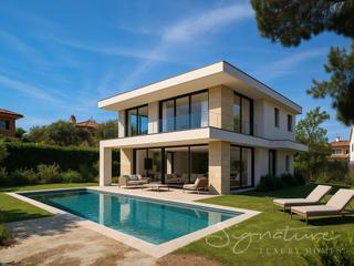 Casa a Calle urals s/n. Villa de lujo a estrenar en la mejor zona de mirasol sant cugat
