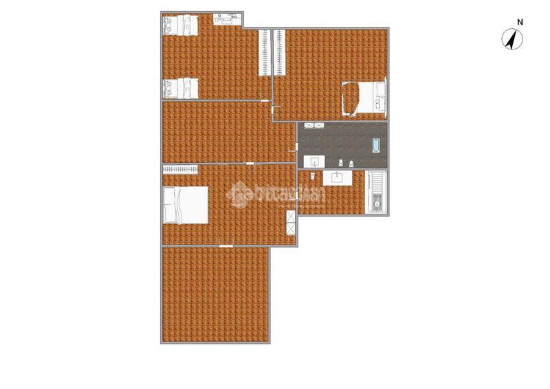 Foto ba1b9a6a-5bb7-45b3-b271-3e4f4cf4dc81. Casa aparellada amb calefacció aparcament a Burujón