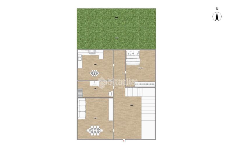 Foto e9b884ec-d0e7-42de-889a-3fa7bcc9fc32. Casa aparellada a Polán
