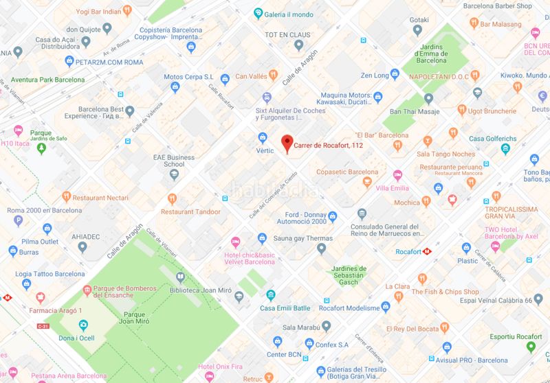 Foto 96d4a691-db92-4c4a-8c50-f9a4feee56df. Aparcament cotxe a carrer de rocafort 112 a La Nova Esquerra de l´Eixample Barcelona