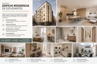 Edificio  Baixada dels drets 7. Edificio completo con anteproyecto para residencia de estudiante