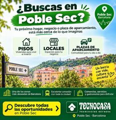 Pis a El Poble Sec - Parc de Montjuïc. Piso en venta en barcelona