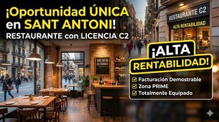 Geschäftsraum in Sant Antoni. Local en rentabilidad en sant antoni