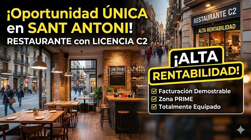 Foto 5879a577-a6ad-4e08-be19-3b0de69be9ab. Local comercial local en rentabilidad en Sant Antoni en Barcelona