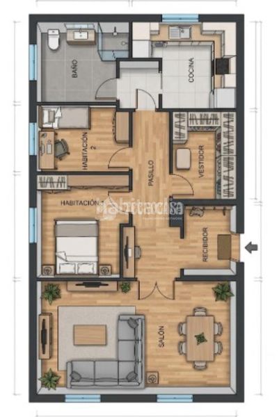 Foto 9f94626c-3bc2-4562-88b2-c0447be14eb8. Piso  en venta en Centre Viladecans