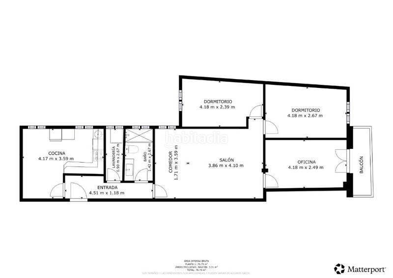 Foto f1360985-dfb0-44a5-8c0e-7640c7ee3578. Appartamento con riscaldamento in Pacífico Madrid