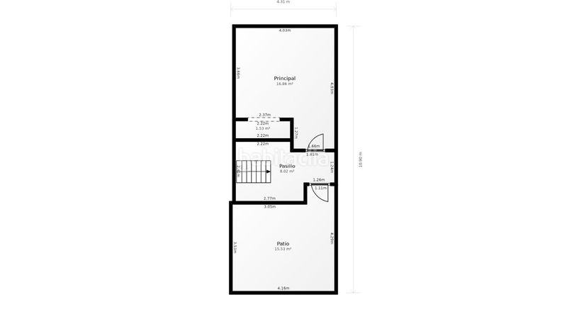 Foto 55d2a61c-564d-4e46-bd0d-47a7a0ad8ff1. Casa adossada amb aparcament a Conde de Ureña Málaga