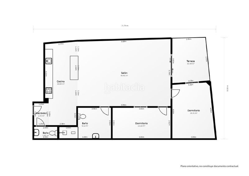 Foto b03552c1-4be8-484e-ba9c-7da15205678d. Flat in La Goleta - San Felipe Neri Málaga