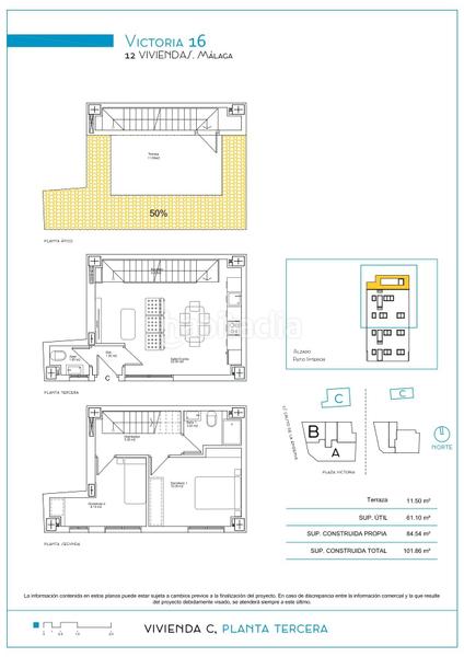 Foto dc948814-fd58-4c3a-a81c-cb939ed94047. Ático estupendo ático dúplex a estrenar en pleno centro . en Málaga