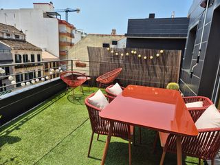 Alquiler Piso en La Victoria. Fantástico ático con dos terrazas