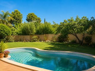 Casa a Los Llanos. Chalet independiente con piscina y gran parcela en puerto romano