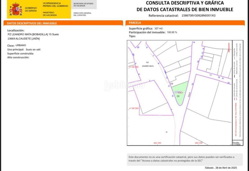 Foto 3a1fab55-3f97-4ef0-a9d4-a482bd113d27. Terreno residencial terrenos en venta en Alcaudete