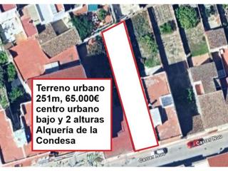 Terreny residencial a Alqueria de la Comtessa (l´). Terreno en venta en lalqueria de la comtessa