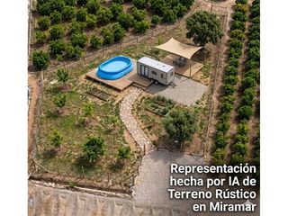 Rural plot in Camino senda de l´amo 115. Disfruta del campo a 900 metros del mar en miramar
