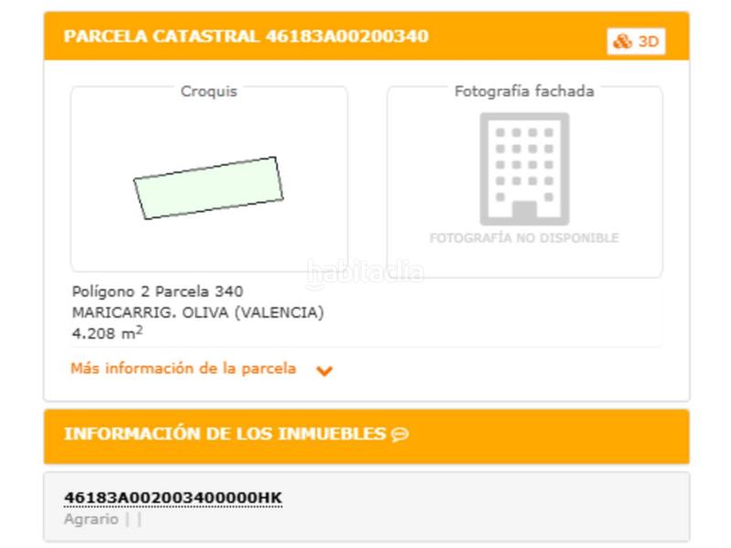 Foto a9bb0401-6fb3-486f-9cd3-98f960bd4639. Propriété dans Oliva pueblo Oliva