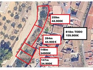 Terreno residencial  San vicente. Terreno urbano en ador valencia  vistas al valle y al mar