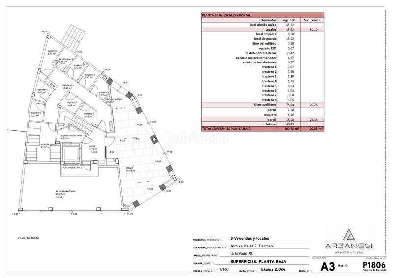 Foto 23bbd70b-2f57-439d-83a2-b715b7968f48. Flat 114m<sup>2</sup> in almike kalea 2 in Bermeo