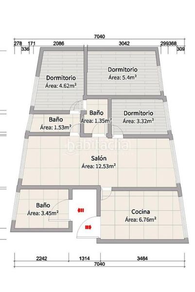 Foto 3a7c4780-ae5a-4bd1-a469-23628cd6d011. Flat with heating parking in Loja