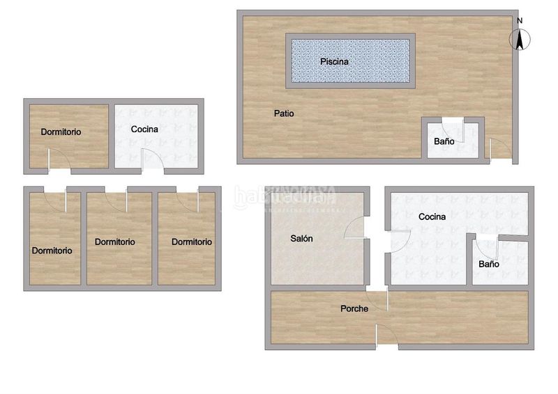 Foto e31d32cd-e72c-4558-a9a3-057b65a37d5f. Casa aparellada amb calefacció a Loja