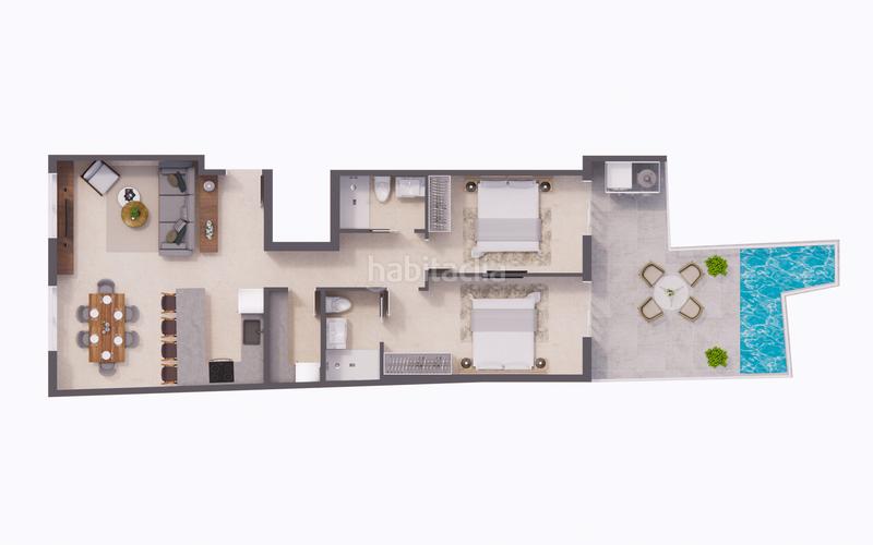 Foto 438122af-0d58-49be-b281-68d87450708d. Ground floor 131m<sup>2</sup> with pool in Poniente-Faro Torre del Mar