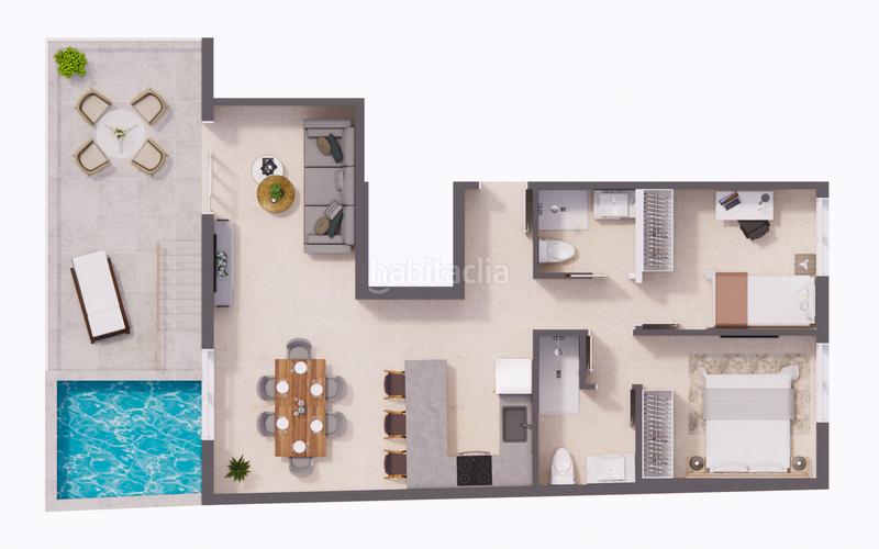 Foto 131feafb-0959-4476-8e2f-3038367ff6da. Penthouse 106m<sup>2</sup> with pool in Poniente-Faro Torre del Mar