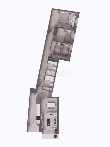 Foto 5feba6bd-59ee-4a4d-8fda-bc4f60187493. Pis 102m<sup>2</sup> a calle estadio 31 a Ciudad Jardín - Tagarete - El Zapillo Almería
