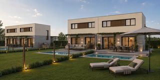 Casa aparellada  Carrer del baix empordà. Exclusiva casa apareada con jardín privado de 630 m² y piscina p