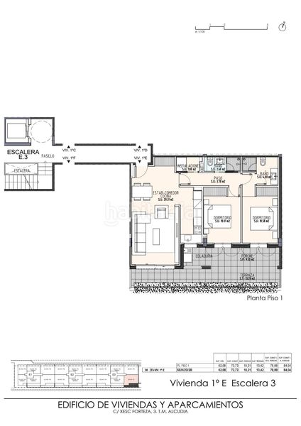 Foto 4f635705-4970-4531-a500-74254e54067a. Flat 86m<sup>2</sup> in carrer de xesc forteza 3 in ciutat d´Alcúdia Alcúdia