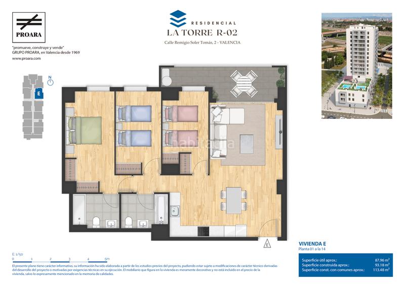 Foto fccfa993-7dbd-4ad5-af2d-69deedb54970. Flat 75m<sup>2</sup> with parking pool in Faitanar Valencia
