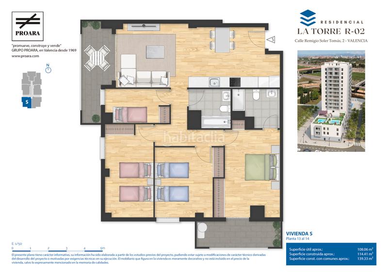 Foto fda519b4-fb1a-429f-9180-1f22978f499c. Flat 75m<sup>2</sup> with parking pool in Faitanar Valencia