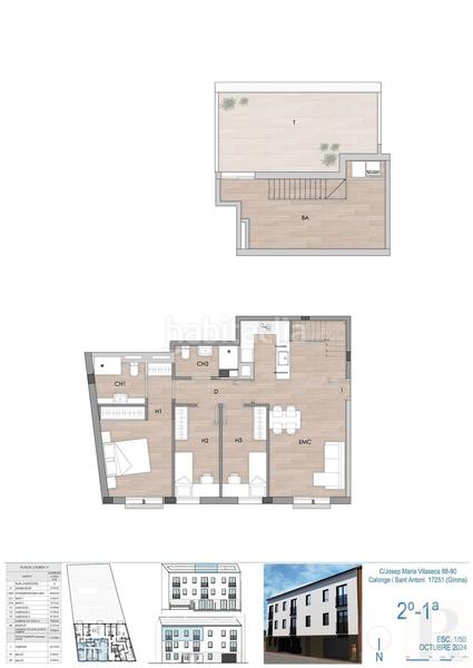 Foto 0db7ce0d-e1e9-471c-bf87-a63fb5b88d7f. Pis amb calefacció aparcament piscina a Poble Calonge