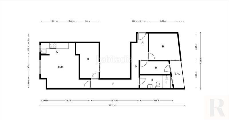 Foto aadc3d6a-368f-4a8d-9239-8ce14b3c8b5b. Piso en Els Merinals Sabadell