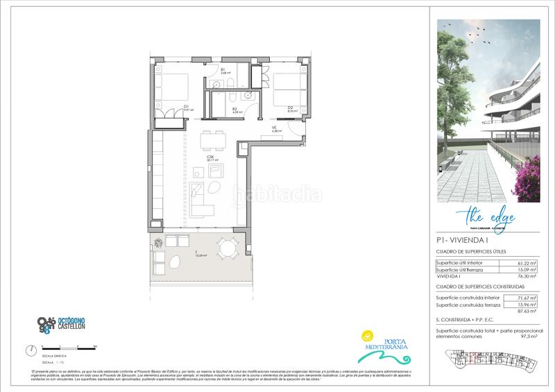 Foto c48b947e-1cb2-4f20-8be8-a5e5b4205726. Flat 76m<sup>2</sup> in camí l'atall 2 in Alcossebre