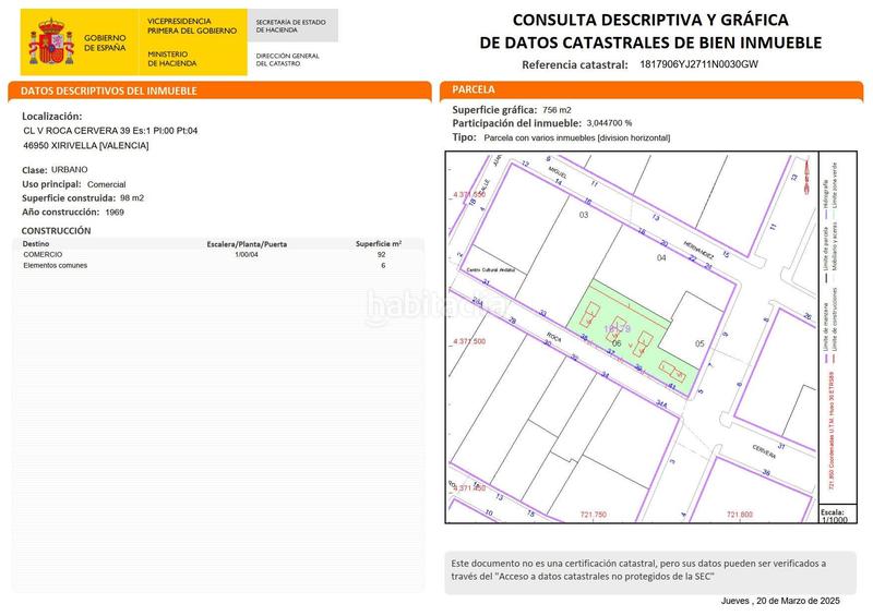 Foto 4fc9fe71-35ea-4804-976e-c79c498e7e09. Locale commerciale in Centro Xirivella