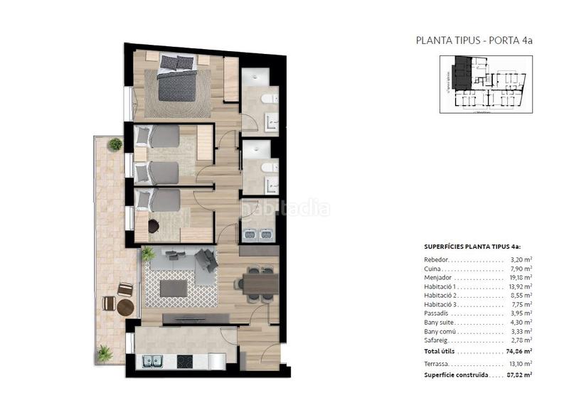 Foto d411233c-7a60-4102-81c5-1f65fce005af. Pis a carrer de montblanc 39 a Poble Nou Vilafranca del Penedès