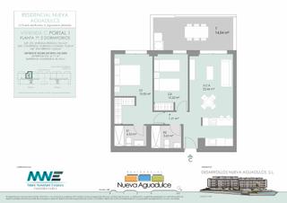 Piso en Calle puerto del rosario 3. Piso de 2 dormitorios y 2 baños
