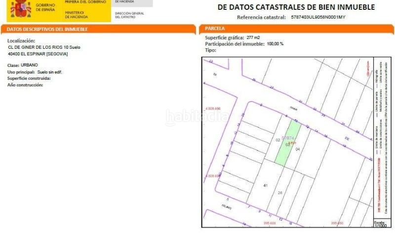 Foto 26c1ab50-cc8c-494b-8b3f-1d29bb3ebd79. Terreny residencial a El Espinar Pueblo Espinar (El)
