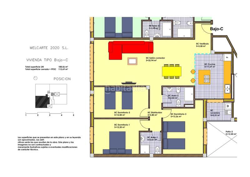 Foto 2932759d-2e74-455d-9fae-bd59bf169dd8. Rez-de-chaussée 112m<sup>2</sup> dans calle adanes 35 dans Caravaca de la Cruz
