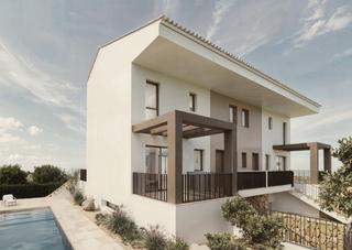 Maison jumelée à Coloma. Villa preada en benidorm.
