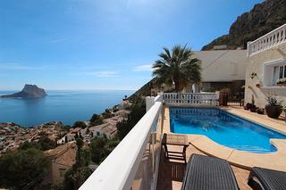 Chalet in Maryvilla. Villa en calpe con vistas panorámicas.