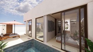 Terreny residencial a Calle caleta maría luisa 11. Solar urbano con proyecto de vivienda en abades. construye tu vi