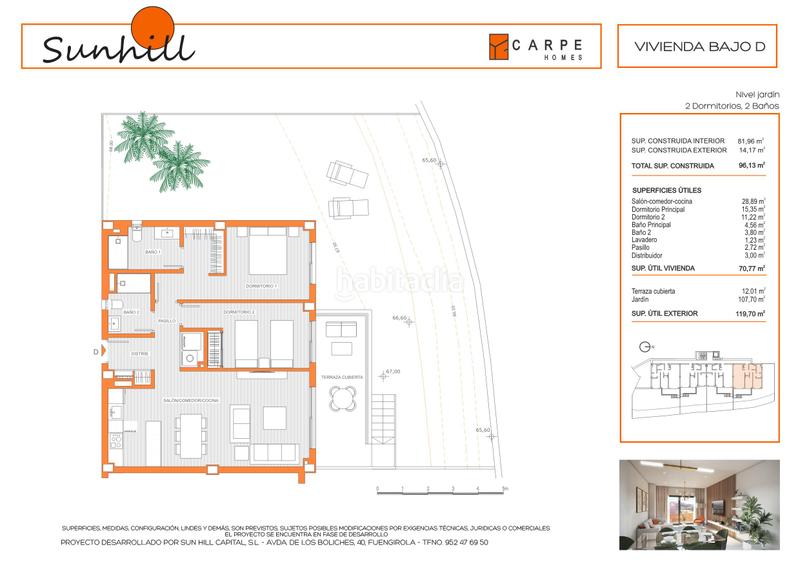 Foto 9695cb4b-bd4d-4f88-9c53-ca6a47b188e9. Apartamento 96m<sup>2</sup> en Los Pacos Fuengirola