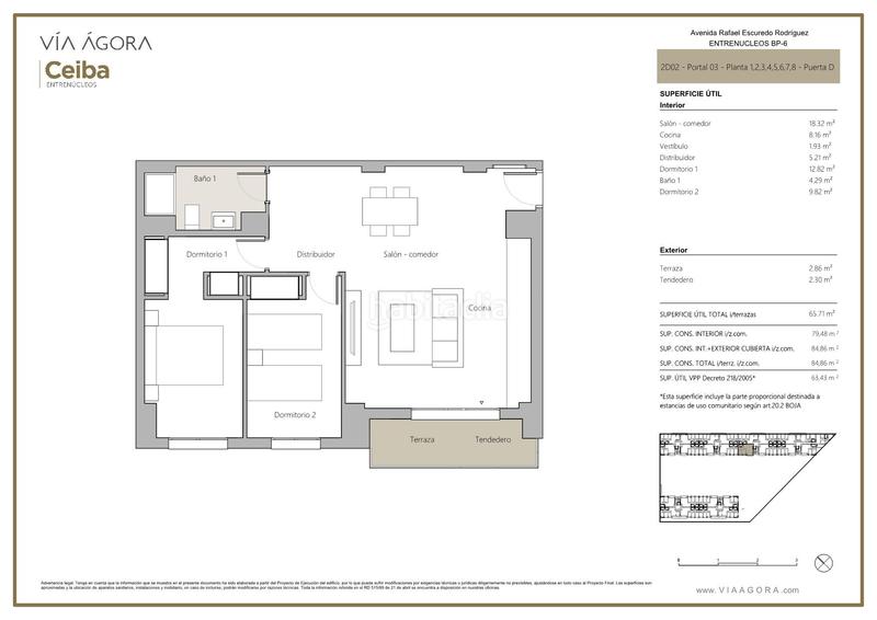 Foto b2ccdeee-530d-4ed7-9ed2-2c548104f7f6. Pis 84m<sup>2</sup> a avenida rafael escuredo rodríguez 7 a Entrenúcleos Dos Hermanas