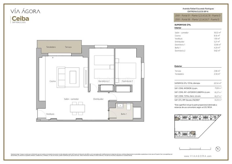Foto df1c3c03-263c-4fd8-8ee9-7e3b3710e135. Flat 85m<sup>2</sup> in avenida rafael escuredo rodríguez 7 in Entrenúcleos Dos Hermanas