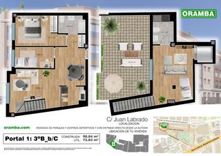 �tic en Calle juan labrado 35. �tico-duplex con entrada directa a las dos plantas, ideal. Obra nova