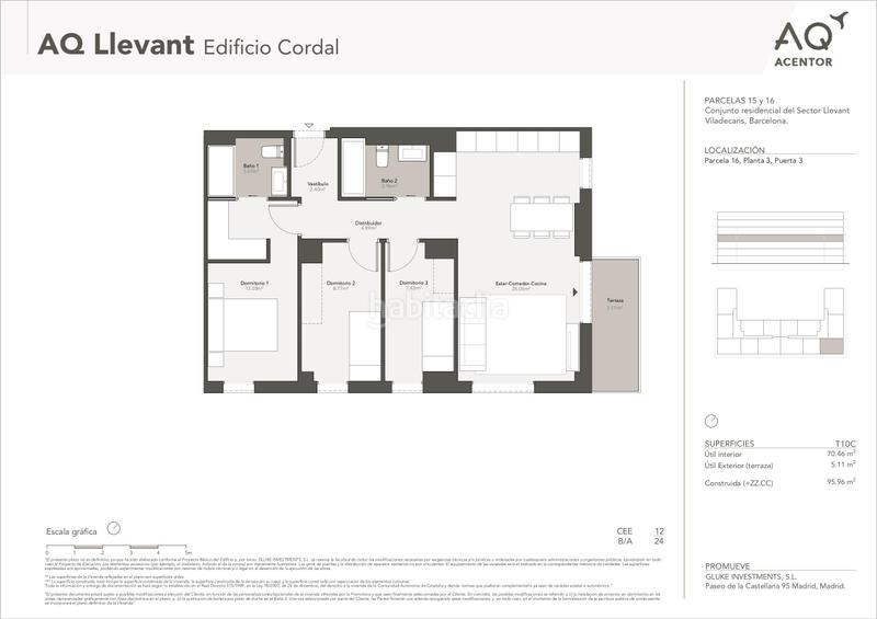 Foto 4d76aee9-a9b6-45a3-89ef-7c385d05b890. Appartamento 96m<sup>2</sup> con piscina in Llevant Viladecans