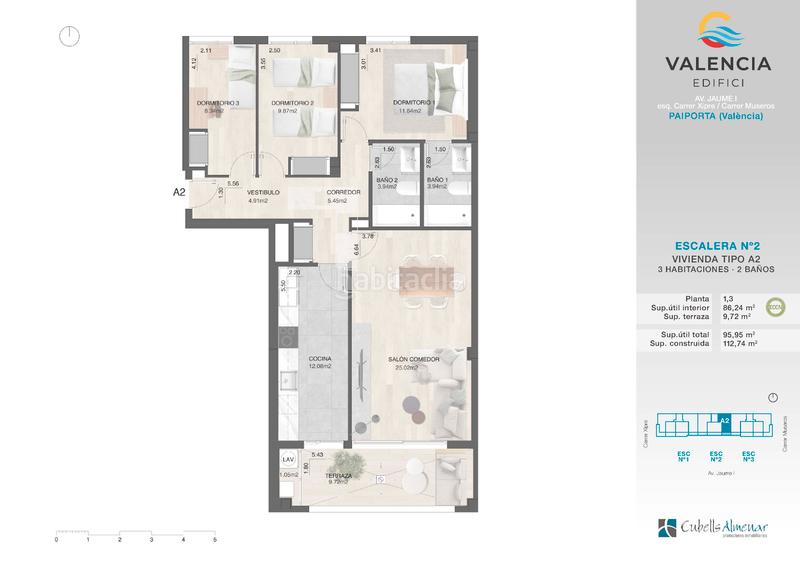Foto c81b968e-3749-4240-9be3-1541eb7d72ad. Appartamento 113m<sup>2</sup> in carrer jaume i 35 in Metro - Auditorio Paiporta