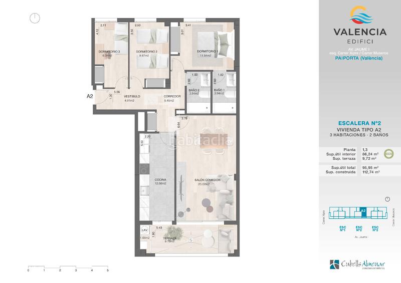 Foto 0f62df97-1822-4d84-a457-1d5ce5d2683d. Pis 112m<sup>2</sup> a carrer jaume i 35 a Metro - Auditorio Paiporta