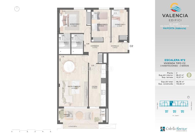 Foto ad170c05-a417-4f33-9f39-bbce20e3f60e. Appartamento 112m<sup>2</sup> in carrer jaume i 35 in Metro - Auditorio Paiporta