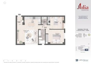 Etagenwohnung in Carrer montcada 19. Acceso directo desde la calle